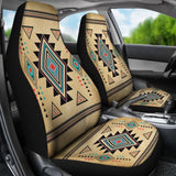 Geometric United Tribal Of Native American Design Car Seat Covers 093223 - YourCarButBetter