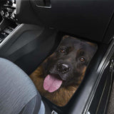 German Shepherd Car Floor Mats Funny Dog Face 091706 - YourCarButBetter