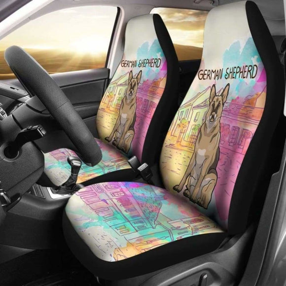 German Shepherd Car Seat Covers 16 091706 - YourCarButBetter