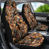 German Shepherd Full Face Car Seat Covers 091706 - YourCarButBetter