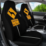 German Shepherd Signs Car Seat Covers 091706 - YourCarButBetter