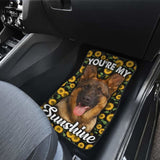 German Shepherds Dog You’re My Sunshine Car Floor Mats 211203 - YourCarButBetter