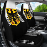 Germany White Coat Of Arms Car Seat Covers Amazing 105905 - YourCarButBetter