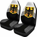 Germany White Coat Of Arms Car Seat Covers Amazing 105905 - YourCarButBetter