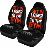 Get In Loser Gym Car Seat Covers 192609 - YourCarButBetter