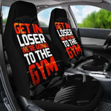 Get In Loser Gym Car Seat Covers 192609 - YourCarButBetter