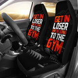 Get In Loser Gym Car Seat Covers 192609 - YourCarButBetter