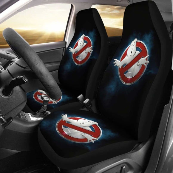 Ghostbuster Car Seat Covers 094209 - YourCarButBetter