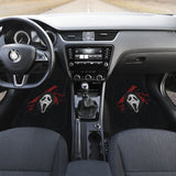 Ghostface Scream Car Floor Mats 211501 - YourCarButBetter