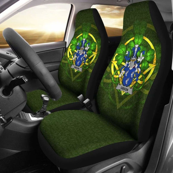 Gibson Ireland Car Seat Cover Celtic Shamrock (Set Of Two) 154230 - YourCarButBetter