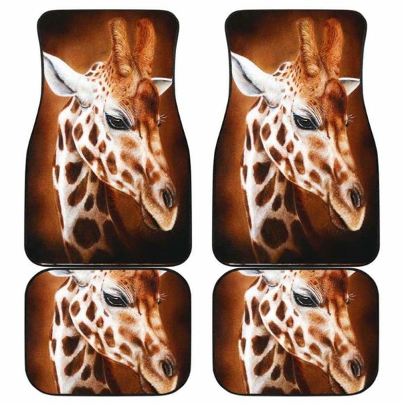 Giraffe Car Floor Mats 1 102802 - YourCarButBetter