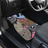 Girly Cat Car Floor Mat 112428 - YourCarButBetter