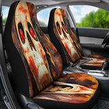 Go To Hell Halloween Skull Art Design Car Seat Covers 101819 - YourCarButBetter