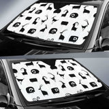 Goat Ram Pattern Car Auto Sun Shades 182102 - YourCarButBetter