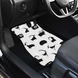 Goat Ram Pattern Front And Back Car Mats 153908 - YourCarButBetter