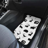 Goat Ram Pattern Front And Back Car Mats 153908 - YourCarButBetter