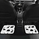 Goat Ram Pattern Front And Back Car Mats 153908 - YourCarButBetter