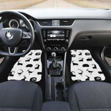 Goat Ram Pattern Front And Back Car Mats 153908 - YourCarButBetter