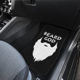 God Beard Amazing Gift Idea Car Floor Mats 210305 - YourCarButBetter