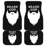 God Beard Amazing Gift Idea Car Floor Mats 210305 - YourCarButBetter