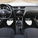 God Beard Amazing Gift Idea Car Floor Mats 210305 - YourCarButBetter