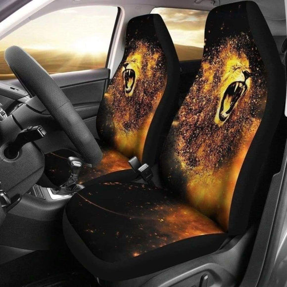 Gold Lion Car Seat Covers 203608 - YourCarButBetter