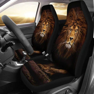 Gold Lion Walking Car Seat Covers 203608 - YourCarButBetter