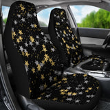 Gold & Silver Stars Car Seat Covers 101819 - YourCarButBetter