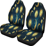 Gold Sun And Moon Car Seat Covers 550317 - YourCarButBetter