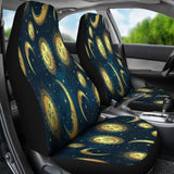 Gold Sun And Moon Car Seat Covers 550317 - YourCarButBetter