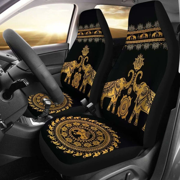 Golden Mandala Car Seat Covers 105905 - YourCarButBetter