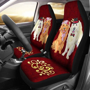 Golden Retriever Car Seat Covers 03 115106 - YourCarButBetter