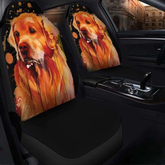 Golden Retriever Seat Covers 112428 - YourCarButBetter