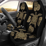 Golden Sea Turtle - Car Seat Covers 101819 - YourCarButBetter