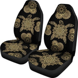 Golden Sea Turtle - Car Seat Covers 101819 - YourCarButBetter