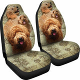Goldendoodle Dogs Pets Car Seat Covers 160830 - YourCarButBetter
