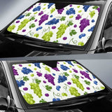 Grape Pattern Car Auto Sun Shades 182102 - YourCarButBetter