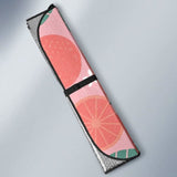 Grapefruit Leaves Flower Pink Background Car Auto Sun Shades 182102 - YourCarButBetter