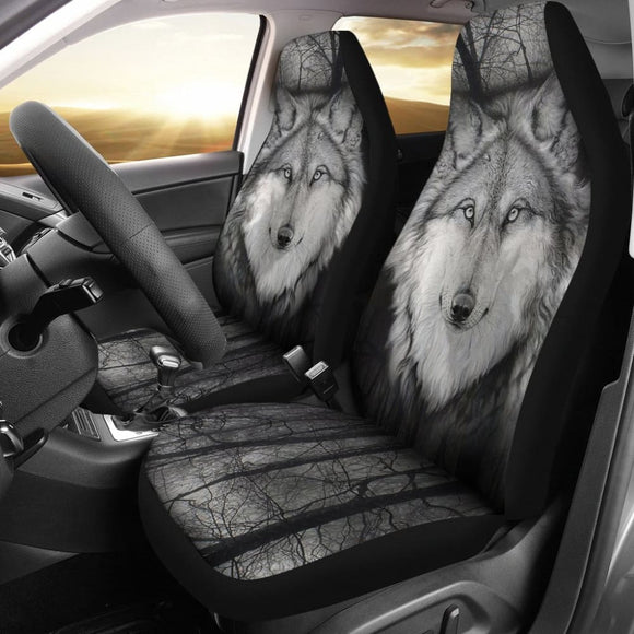 Gray Wolf Car Seat Covers 174510 - YourCarButBetter