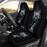 Gray Wolf Native Car Seat Covers 093223 - YourCarButBetter