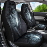 Great Alpha Wolf Gift Idea Car Seat Covers 212002 - YourCarButBetter