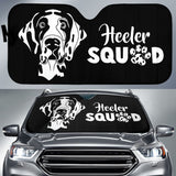 Great Dane Dog Paw Heeler Squad Car Auto Sun Shades 210401 - YourCarButBetter