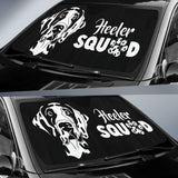 Great Dane Dog Paw Heeler Squad Car Auto Sun Shades 210401 - YourCarButBetter