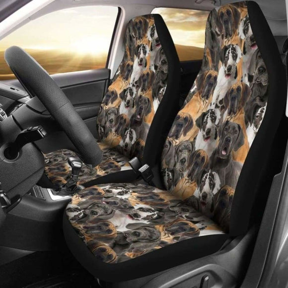 Great Dane Full Face Car Seat Covers 115106 - YourCarButBetter