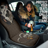 Great Dane Paw Car Seat Covers Car Accessory 210401 - YourCarButBetter