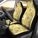 Great Pattern Lemon Car Seat Covers 211008 - YourCarButBetter