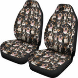 Greater Swiss Mountain Dog Full Face Car Seat Covers 090629 - YourCarButBetter