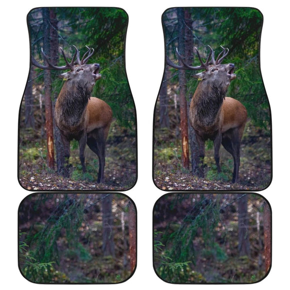 Greatest Elk in Forest Car Floor Mat 210502 - YourCarButBetter