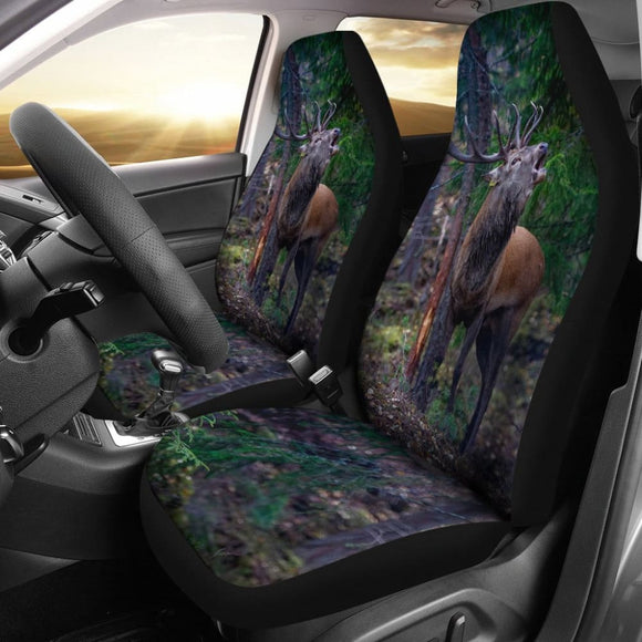 Greatest Elk in Forest Car Seat Cover 210502 - YourCarButBetter