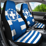 Greece Coat Of Arms Car Seat Cover Amazing 105905 - YourCarButBetter